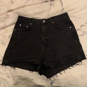 Topshop Moto Mom shorts